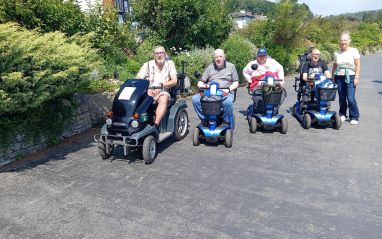 Scooter care home Morecambe consented for use Jul 25 4