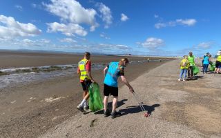 Litter pic volunteers 2022 Morecambe 2